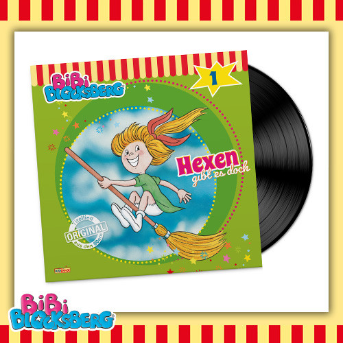 Bibi Blocksberg als Retro Vinyl Edition